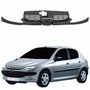 Grade Radiador Peugeot 206 2004 Até 2009 Completo Com Bigode