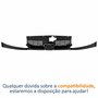 Grade Radiador Peugeot 206 2004 Até 2009 Completo Com Bigode