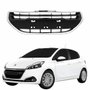 Grade Radiador Peugeot 208 2012 2013 2014 2015 2016 Com Friso Cromado