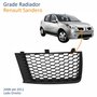 Grade Radiador Renault Sandero 2008 Até 2011 Lado Direito Passageiro