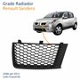 Grade Radiador Renault Sandero 2008 Até 2011 Lado Esquerdo Motorista