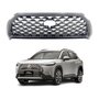 Grade Radiador Toyota Corolla Cross 2020 Até 2023 Cinza Com Moldura Cinza