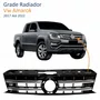 Grade Radiador Vw Amarok 2017 Até 2022 Com Friso Cromada
