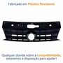 Grade Radiador Vw Amarok 2017 Até 2022 Com Friso Cromada