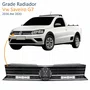 Grade Radiador Vw Saveiro G7 2016 Até 2020 Com Friso Cromado