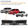 Grade Radiador Vw Saveiro G7 2016 Até 2020 Vw Gol Voyage G8 2021 Até 2023 Com Friso Cromado