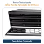 Grade Radiador Vw Saveiro G7 2016 Até 2020 Vw Gol Voyage G8 2021 Até 2023 Com Friso Cromado