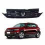 Grade Radiador Vw T-Cross 2019 Até 2023 Black Piano Com Detalhes Cromados E Friso Black Piano