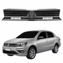 Grade Radiador Vw Voyage G8 2021 Até 2023 Com Friso Cromado