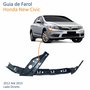 Guia Farol Honda New Civic 2012 Até 2015 Lado Direito Passageiro