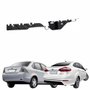 Guia Parachoque Traseiro Ford Fiesta Sedan 2011 até 2016 Lado Esquerdo Motorista
