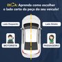 Guia Parachoque BYD Dolphin 2023 2024 Lado Direito Passageiro