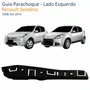 Guia Parachoque Dianteiro Renault Sandero 2008 Até 2014 Lado Esquerdo Motorista
