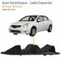 Guia Parachoque Nissan Sentra 2008 Até 2013 Lado Esquerdo Motorista