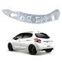 Guia Parachoque  Traseiro Peugeot 208 2013 Até 2019 Lado Esquerdo Motorista