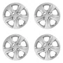 Kit 4 Calotas Aro 14 Prata Chevrolet Onix 2020 Grid - Referência: 376CB-Pta-E