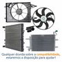 Kit Radiador Vw Fox Spacefox Polo 2006 Até 2012 Gol Voyage Saveiro 2009 Até 2021 Com Ar Condicionado