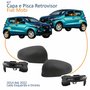Kit Capa Com Pisca Retrovisor Fiat Mobi 2014 Até 2022