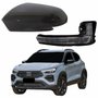 Kit Capa Com Pisca Retrovisor Fiat Pulse 2021 2022 2023 2024 Lado Esquerdo Motorista