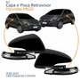 Kit Capa Com Pisca Retrovisor Hyundai Hb20 2020 2021