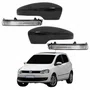 Kit Capa Com Pisca Retrovisor Vw Fox  2013 2014 2015 2016 Liso