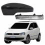 Kit Capa Com Pisca Retrovisor Vw Fox 2013 2014 2015 2016 Liso Lado Esquerdo Motorista