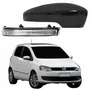 Kit Capa Com Pisca Retrovisor Vw Fox 2013 Até 2016 Liso Lado Direito Passageiro
