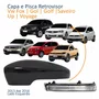 Kit Capa Com Pisca Retrovisor Vw Fox Gol Saveiro Voyage 2013 Até 2016 Golf Up 2013 2014 Texturizado Lado Esquerdo Motorista