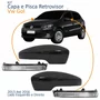Kit Capa Com Pisca Retrovisor Vw Gol G6 2013 2014 2015 2016 Liso