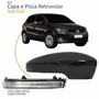 Kit Capa Com Pisca Retrovisor Vw Gol G6 2013 2014 2015 2016 Liso Lado Direito Passageiro