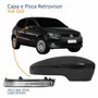 Kit Capa Com Pisca Retrovisor Vw Gol G6 2013 2014 2015 2016 Texturizado Lado Direito Passageiro