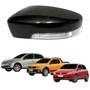 Kit Capa Com Pisca Retrovisor Vw Gol Saveiro Voyage 2008 Até 2012 Liso Lado Esquerdo Motorista