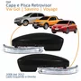 Kit Capa Com Pisca Retrovisor Vw Gol Saveiro Voyage G5 2008 2009 2010 2011 2012 Texturizado