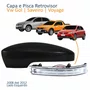 Kit Capa Com Pisca Retrovisor Vw Gol Saveiro Voyage G5 2008 2009 2010 2011 2012 Texturizado Lado Esquerdo Motorista