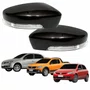 Kit Capa Com Pisca Retrovisor Vw Gol Saveiro Voyage G6 2008 2009 2010 2011 2012 Liso