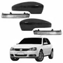 Kit Capa Com Pisca Retrovisor Vw Golf 2013 2014 Liso