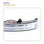 Kit Capa Com Pisca Retrovisor Vw Saveiro G5 2009 2010 2011 2012 Texturizado
