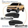 Kit Capa Com Pisca Retrovisor Vw Saveiro G6 2013 2014 2015 2016 Liso