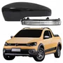 Kit Capa Com Pisca Retrovisor Vw Saveiro G6 2013 2014 2015 2016 Texturizado Lado Esquerdo Motorista
