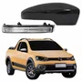 Kit Capa Com Pisca Retrovisor Vw Saveiro G6 2013 Até 2016 Liso Lado Direito Passageiro