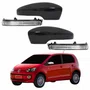 Kit Capa Com Pisca Retrovisor Vw Up 2013 2014 Liso