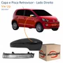 Kit Capa Com Pisca Retrovisor Vw Up 2013 2014 Liso Lado Direito Passageiro