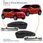 Kit Capa Com Pisca Retrovisor Vw Up 2013 2014 Texturizado