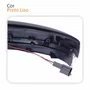 Kit Capa Com Pisca Retrovisor Vw Voyage 2008 2009 2010 2011 2012 Liso Lado Direito Passageiro