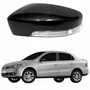 Kit Capa Com Pisca Retrovisor Vw Voyage G5 2008 2009 2010 2011 2012 Liso Lado Esquerdo Motorista