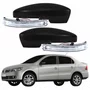Kit Capa Com Pisca Retrovisor Vw Voyage G5 2008 2009 2010 2011 2012 Texturizado