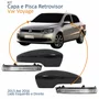 Kit Capa Com Pisca Retrovisor Vw Voyage G6 2013 2014 2015 2016 Texturizado