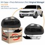 Kit Capa + Pisca Retrovisor (Par) Vw Golf 2007 Até 2011 Original Metagal