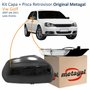 Kit Capa + Pisca Retrovisor Vw Golf 2007 Até 2011 Original Metagal Lado Direito Passageiro