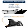 Kit Capa + Pisca Retrovisor Vw Golf 2007 Até 2011 Original Metagal Lado Direito Passageiro